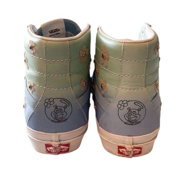 Vans x SpongeBob SquarePants Sandy Liang Collab Hightop Sneakers Size Womens 10 - Picture 4 of 7